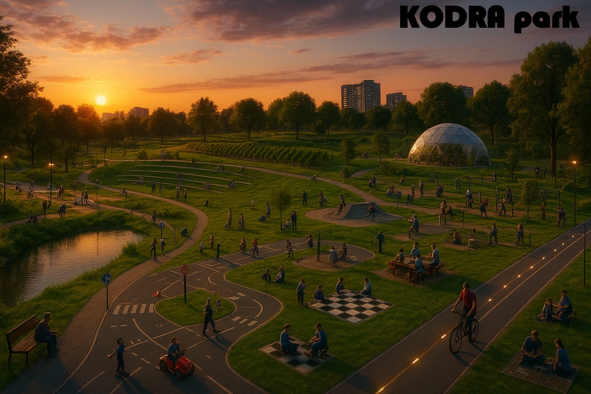 Media picture: --- Kodra park ---